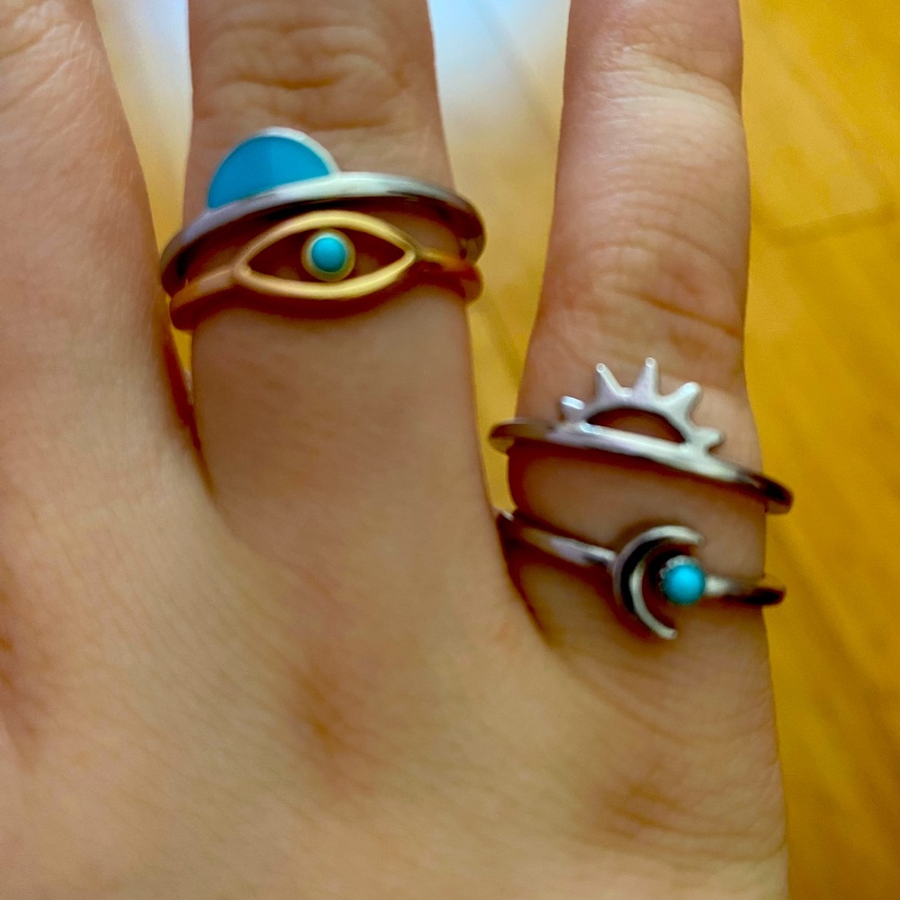 Four pretty rings
